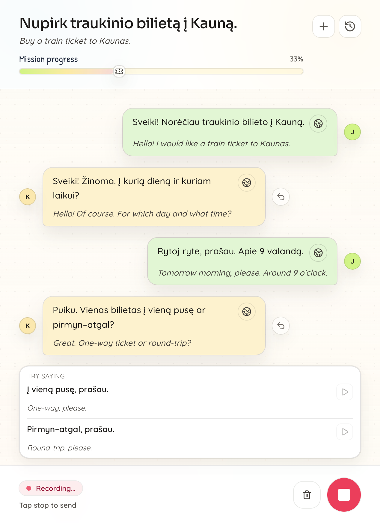 kalbukas app demo preview